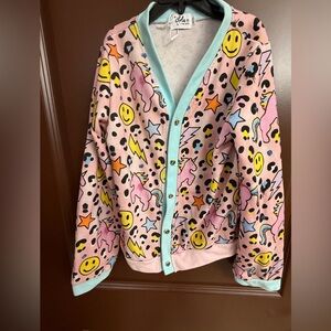 Lola and the Boys Pastel Knit Cardigan